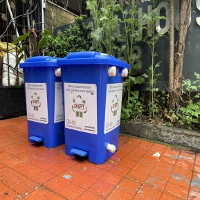 Static compost bin